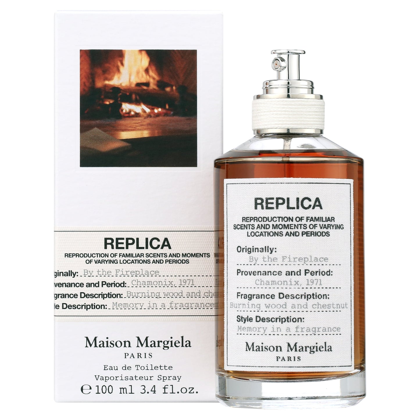 By the Fireplace by Maison Margiela Eau de Toilette 3.4 oz (100 ml)